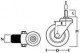 Колесо промышленное поворотное с болтом и тормозом SCtb 125